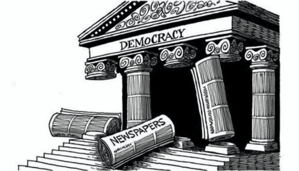 Is media the fourth pillar of social welfare in the country? Or corporate press TV? - Social welfare journalists.