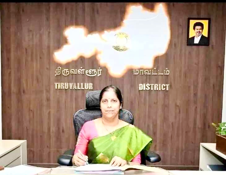 மக்கள் தொகை கணக்கெடுப்பு இணையதளத்தில் தெரிந்தவர்கள் தாங்களே பதிவு செய்யலாம் - திருவள்ளூர் மாவட்ட ஆட்சியர் கவிதா.