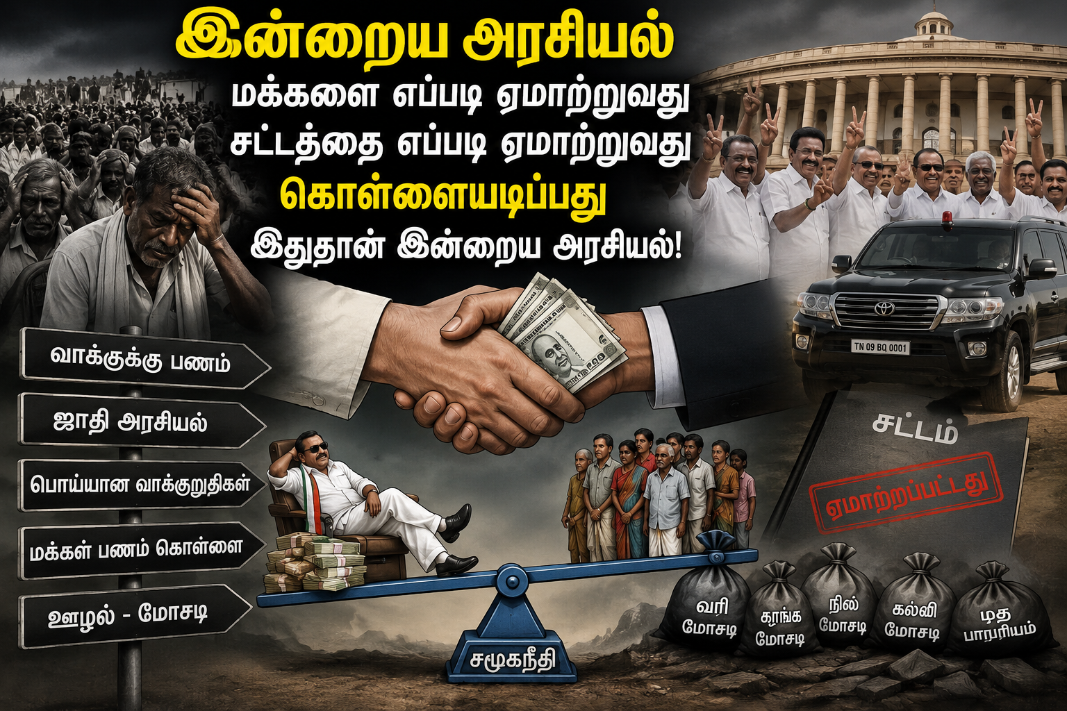 மக்களுக்கு அரசியல் தெரியாததால்! அல்லது படிக்காததால்! இன்று அதிமுக, திமுகவில் குறுநில மன்னர்களை உருவாக்கி விட்டார்களா?